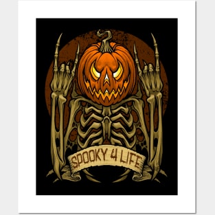 Spooky 4 Life (Version 3) Posters and Art